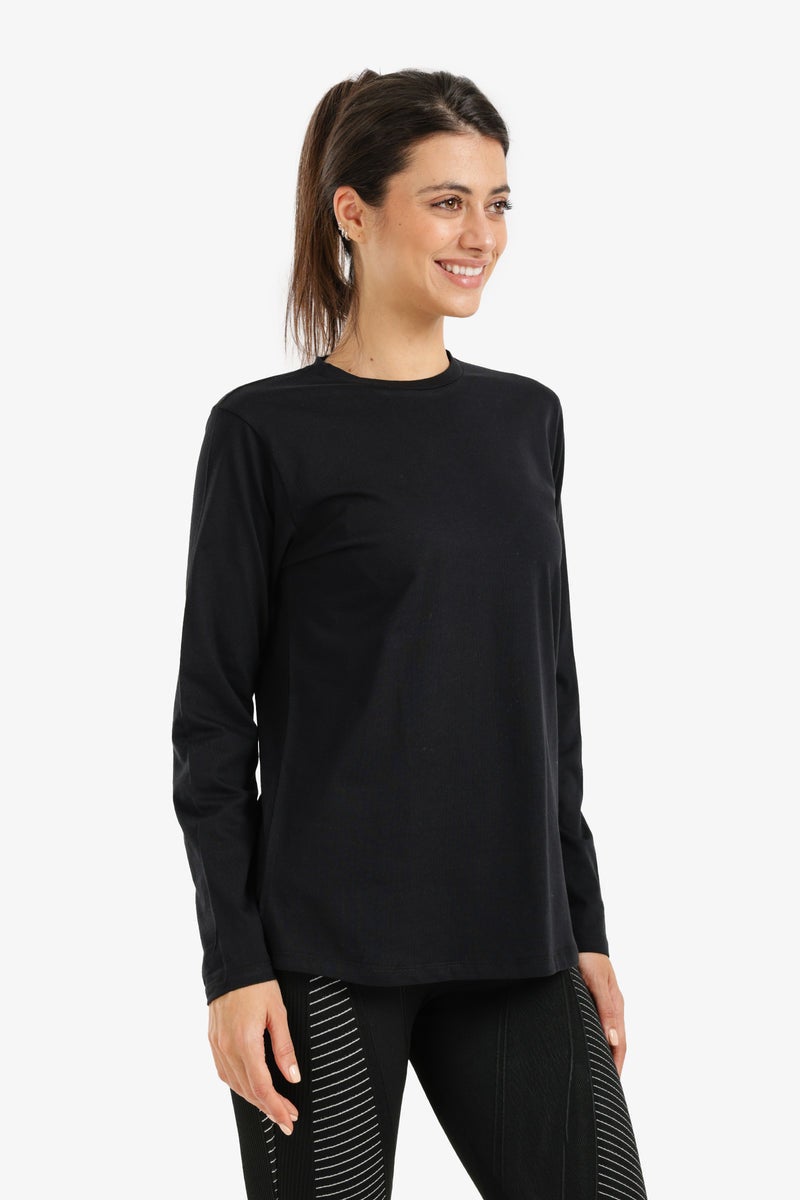 Carina Long Sleeve Relaxed T-Shirt - Image 2